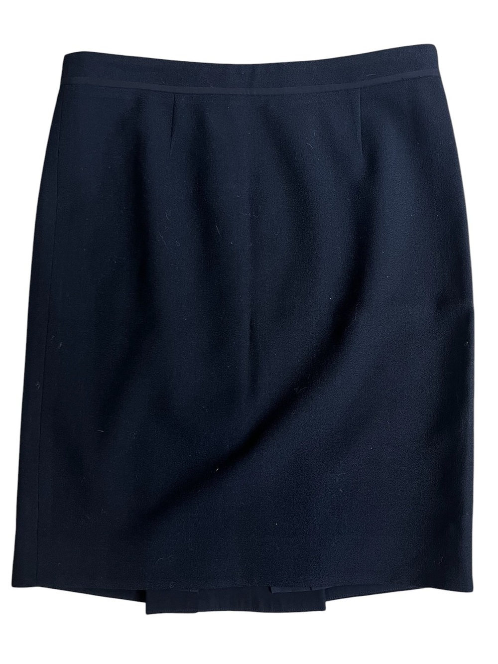 Tory Burch Black 100% Wool Pencil Skirt Size 2